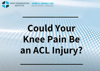 Could Your Knee Pain Be an ACL Injury?
